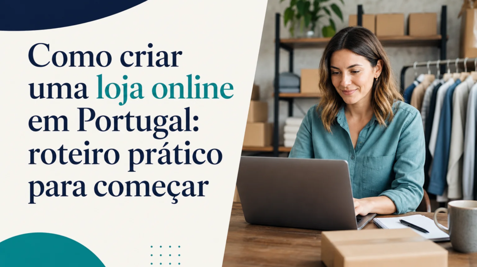 Capa editorial do artigo “Como criar uma loja online em Portugal: roteiro prático para começar”