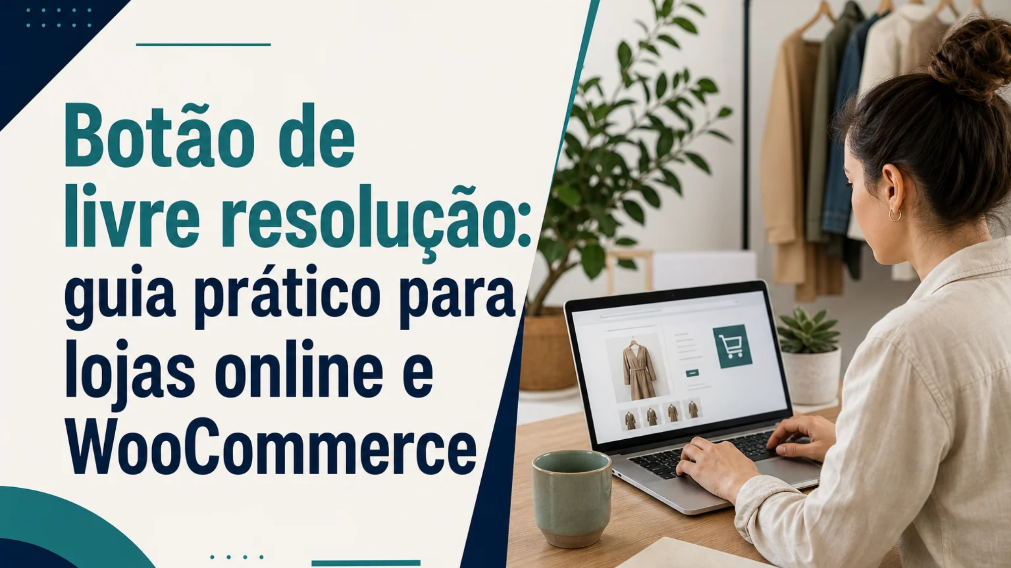 Capa editorial do artigo “Botão de livre resolução: guia prático para lojas online e WooCommerce”
