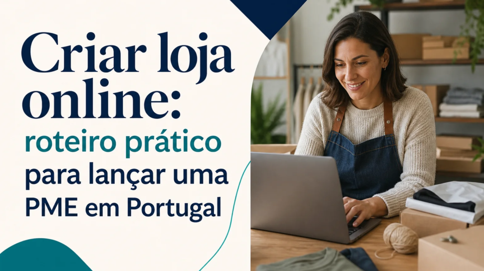 Capa editorial do artigo “Criar loja online: roteiro prático para lançar uma PME em Portugal”