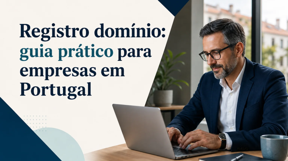 Capa editorial do artigo “Registro domínio: guia prático para empresas em Portugal”