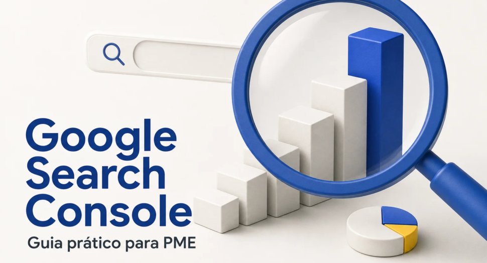 Capa editorial do artigo “Google Search Console: guia prático para PME”