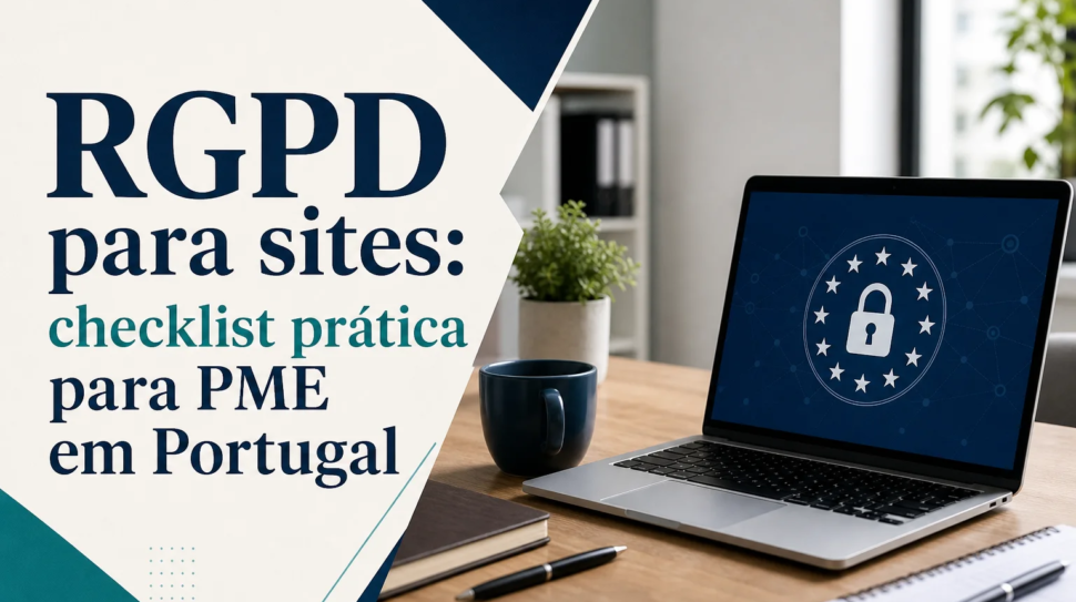 Capa editorial do artigo “RGPD para sites: checklist prática para PME em Portugal”